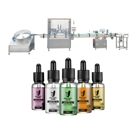 full-auto smoking liquid ear drops filling machine lotion filler