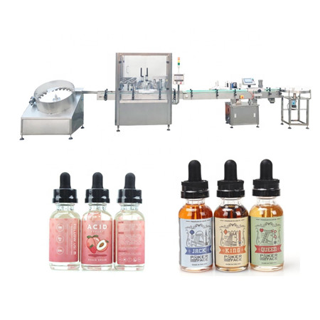 JB-YX2 5ml 10ml automatic vial filling machine and capping machine for eye drop ejuice liquid