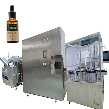 Automatic E Liquid Eye Drop Filling Machine Plastic Bottles Filler