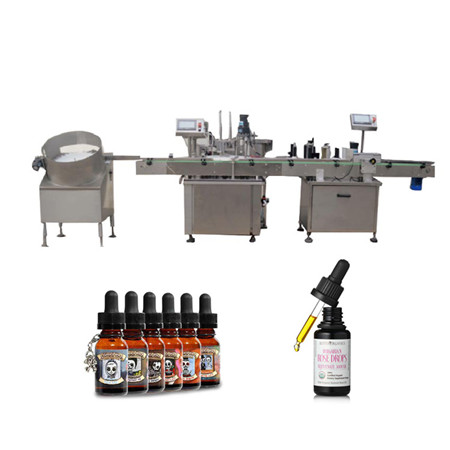 High Speed Level Control table top perfume essential oil nail polish food oil small automatic filling machine