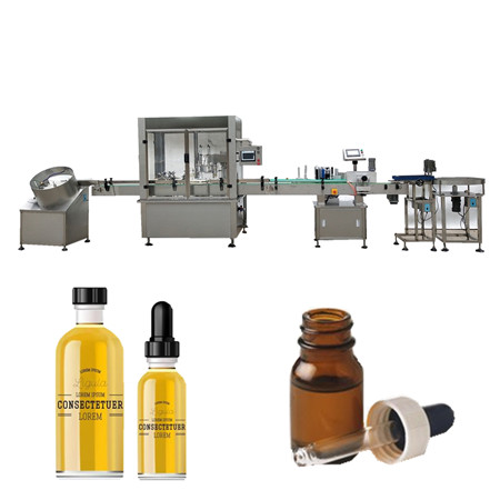 JB-P2 Full Automatic 10ml 30ml 50ml perfume masseage oil bottle filling machine, spray bottle filling capping machine