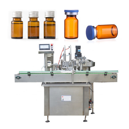 good accuracy small bottle vial liquid filling machine