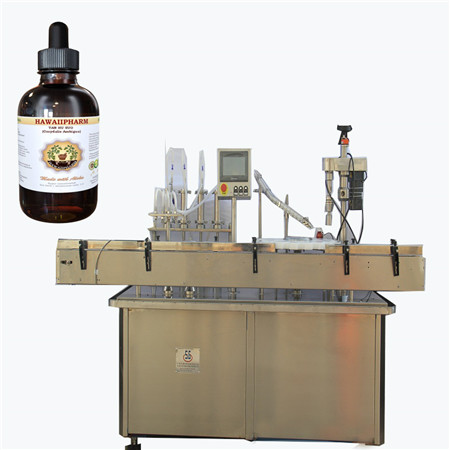 Automatic filling machine boston 60ml Glass drop bottle 30ml eliquid 120ml bottle filling capping machine