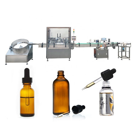 Automatic thc oil cartridge filling machine capping labeling machine