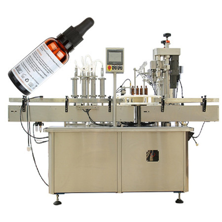 Automatic e-liquid small juice filling and packing machine
