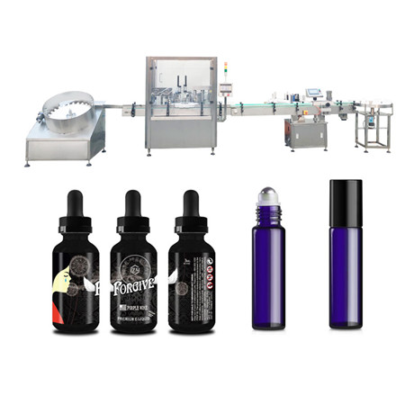 YETO 5-100ml liquid vial filler CBD oil essential oil filling machine