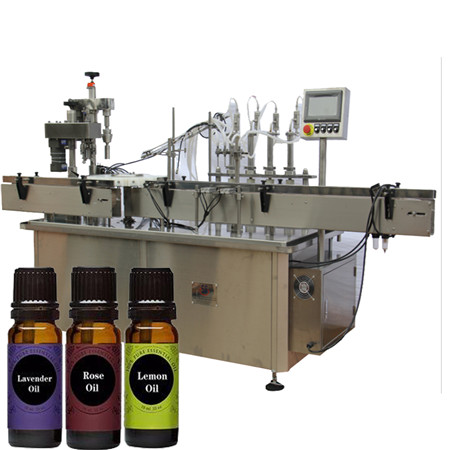 Fully automatic glass perfume filler 10ml 15ml 20ml 30ml spray bottle filling machine