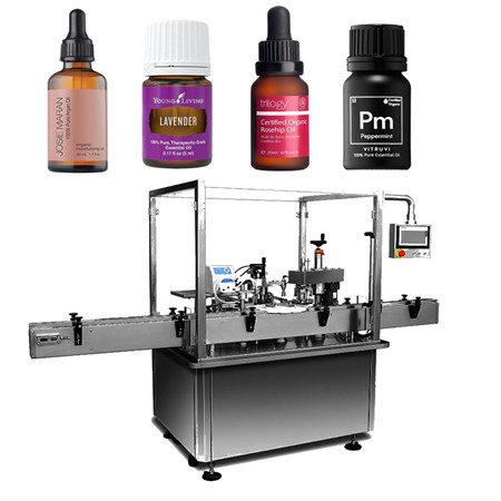 Automatic Cold Lotion E Liquid Filling Machine