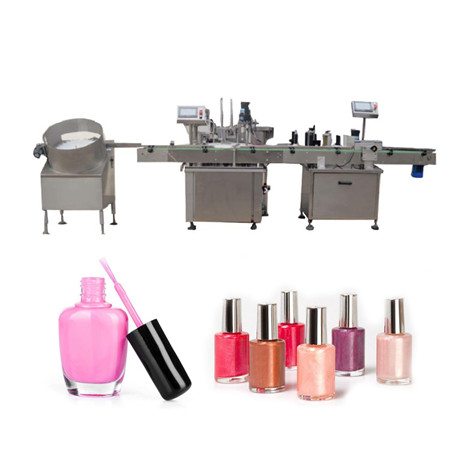 Automatic cosmetic filling machine with vial filling machine 30ml bottle filling machine with 50ml liquid filler