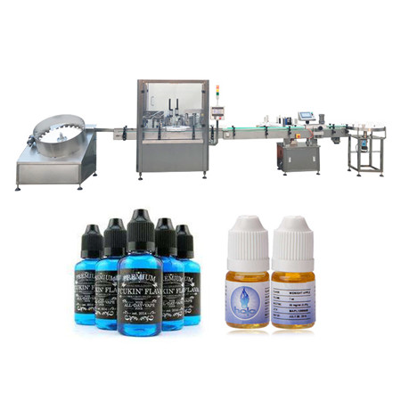 JB-Y2 piston pump vape e juice filler vial filling machine, eye drop filling machine with siemens screen