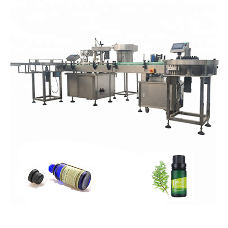 Automatic Cbd Bottle Oil Filling Machine Capping And Labeling Machine