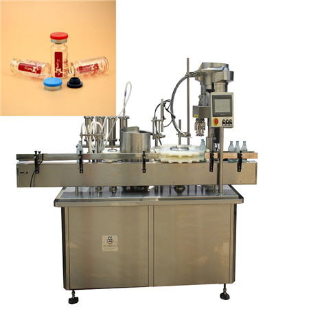 Automatic Vial Bottle Washing Filling Capping And Labeling Machine