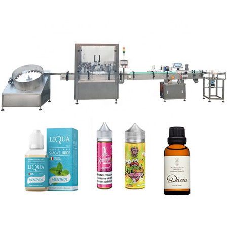 automatic small volume bottle jar vial filling and capping machine