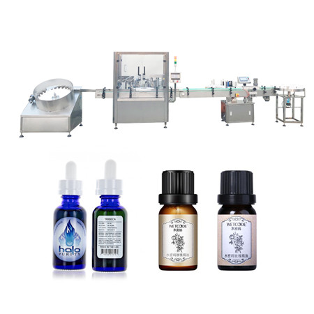 Mini Gear Pump Digital Control Water Perfume Oil Liquid Filling Machine