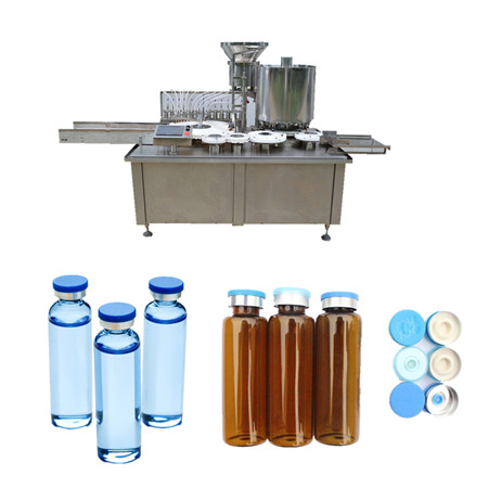 HONE stainless steel gear pump filling machine with digital control for vial bottle price