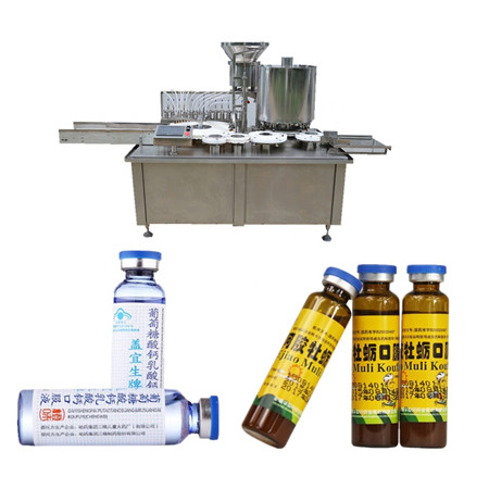 Automatic Vapor e-Liquid Oil Filling Plugging Capping Labeling Machine For 15ml 20ml 50ml Amber Bottle