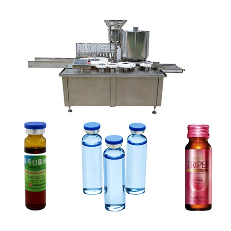 rotary liquid filling machine liquid filling and capping machine