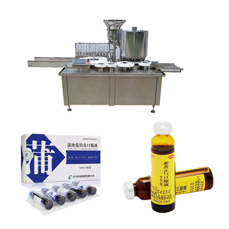 Pharmacy industry injection vial filling machine for eye drop filling capping from China