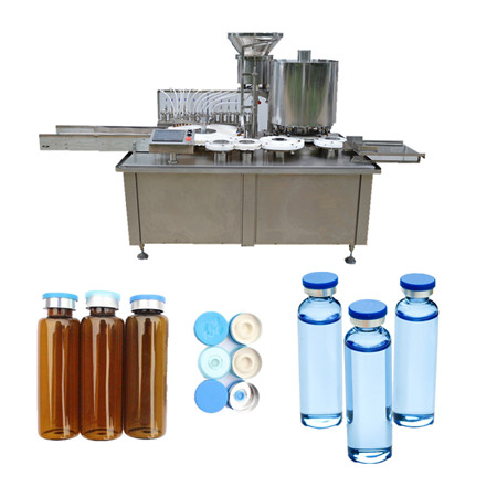 plastic tube /glass vial spray bottle JB-YX4 automatic 10ml 15ml eliquid filling capping machine