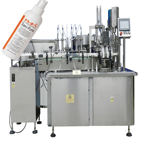 Hot sale pneumatic hand operated jam/cream filling machine 50ml with exported standard