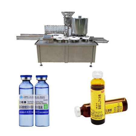 Liquid Filling Machine Manual 5ml to 50ml Liquid Filler Food Grade 40 Bottles per Minute Drink Water Oil A03