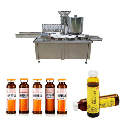 Automatic Vapor e-Liquid Oil Filling Plugging Capping Labeling Machine For 10ml 15ml 20ml 50ml Amber Bottle