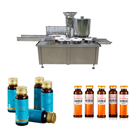 automatic small bottle honey filling machine line