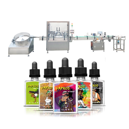 Automatic 10ML PET Plastic Glass Small Bottle Nail Polish Gel Polish Nail Paint Viscous Liquid Filling Plugging Capping Machine