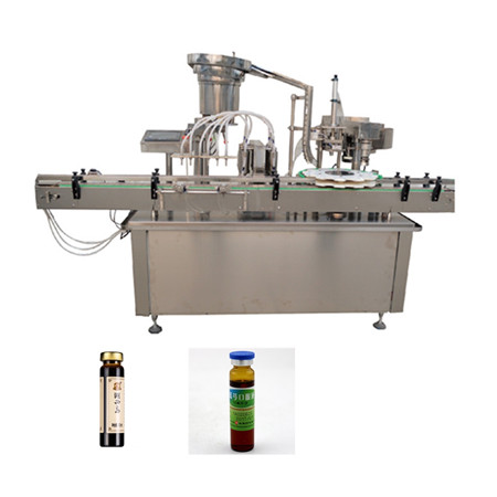 automatic eyerdrop liquid bottle filling plugging capping labeling machine shanghai manufacturer