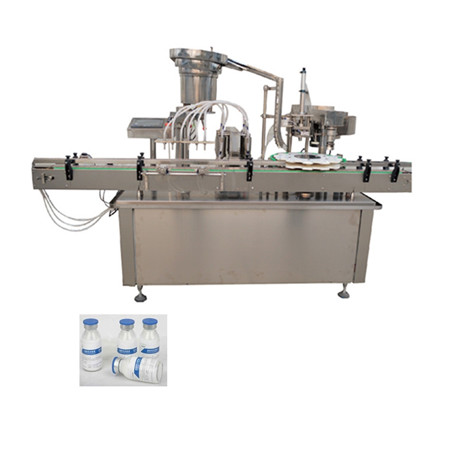 Durable factory automatic nail polish bottling filling sealing machinery with CE standard